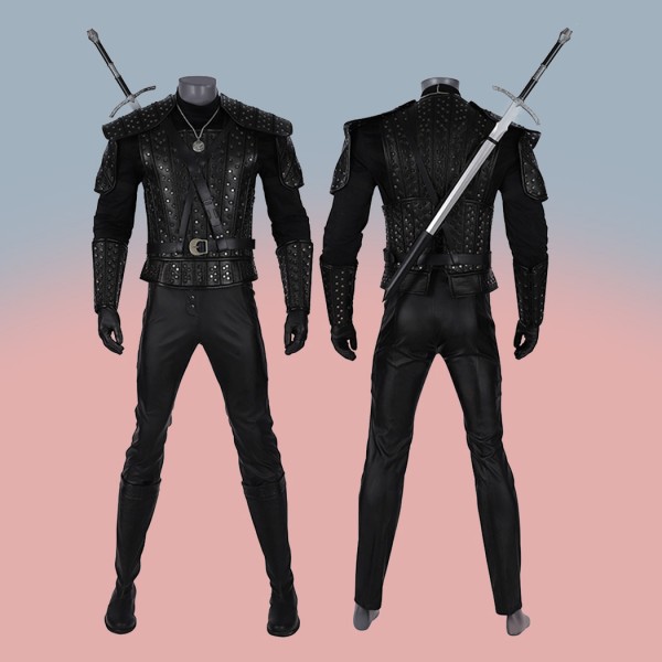 Geralt Cosplay Suit The Witcher Costumes